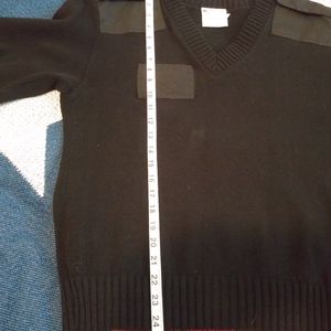 Vintage Commando Military V-Neck Sweater